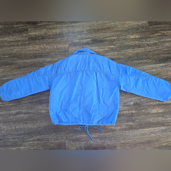 FP MOVEMENT Off the Bleachers Coaches Jacket Medium in Sapphire - Picture 2 of 8